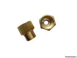 Переходник штуцер М22х1,5; гайка 1/2"