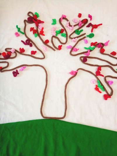 Вязаная графика