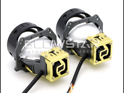 Билед модули Aozoom A20 2024 3.0 дюйма, 2 чипа, 5500K, 12V, 53W/70W, крепление 3R (комплект, 2шт)