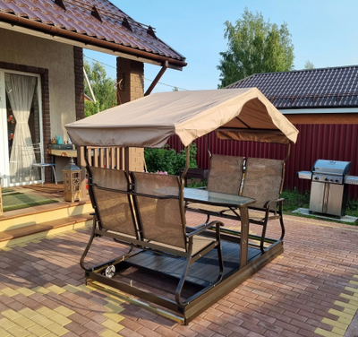 Элитные садовые качели Grain