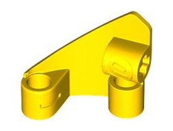 Technic, Panel Curved #10 3 x 3 Tapered Right, Yellow (2403 6533793)