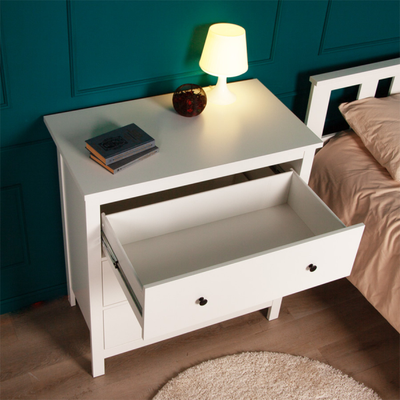 Сага Комод 3 ящика 920х1007х510 белый