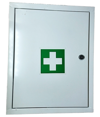 Металлическая аптечка для медикаментов