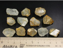 Топаз, кристалл, "дикий", в ассортименте, Россия, Забайкальский край (17-22 мм, 4-5 г) №36026