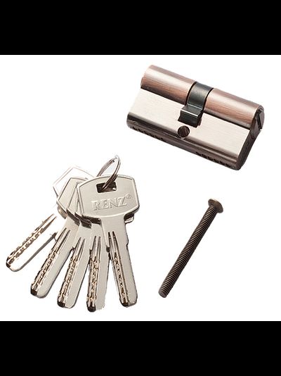 Цилиндр ключ-ключ INCC 60 AС античная медь