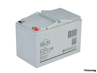Тяговый аккумулятор SKN 6-EVF-60 (12V64A/H C5)