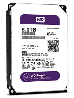 8 ТБ Жесткий диск WD Purple [WD80PURZ]