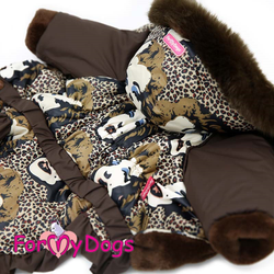FOR MY DOGS куртка для собак с шелковой подкладкой