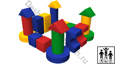 Мягкий конструктор «Королевство»