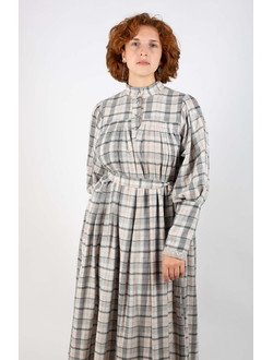 Платье "Поморское" в клетку