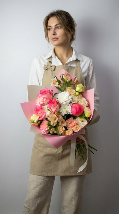 БУКЕТ ЦВЕТОВ № 392