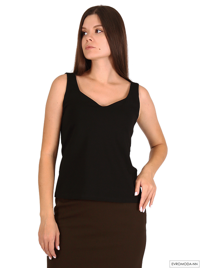 Блузка женская - топ черный 1695 Pretty One