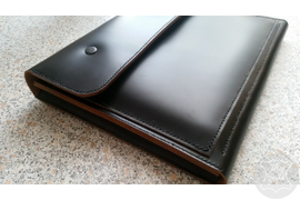 папка из натуральной кожи, кожаная папка для документов