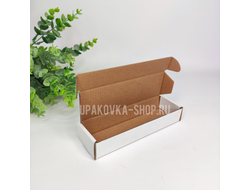 Коробка с откидной крышкой 150*45*25 мм Белый