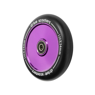 Колесо Drive Scooters Soul 110mm черный/сиреневый