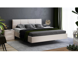 Композиция спальни ЭЛИС Велюр Бежевый