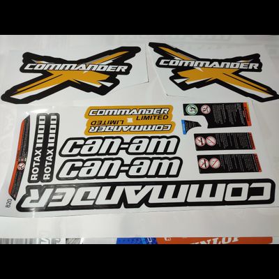 BRP can-am Commander XT limited заводские наклейки №820