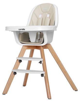 Стульчик для кормления Carrello Prego Light Beige