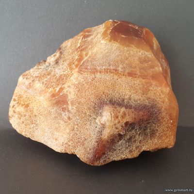 Симбирцит (Кальцит) — галтовка рекой