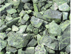 Бутовый камень Змеевик (Серпентинит)