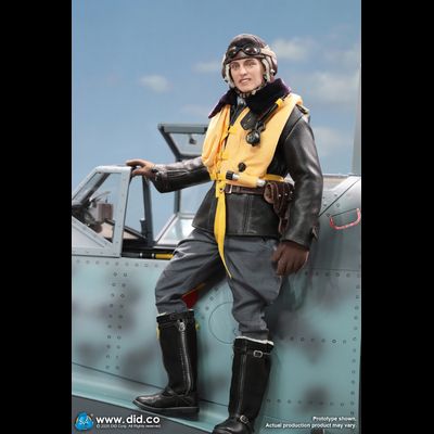ПРЕДЗАКАЗ - Пилот Люфтваффе - Коллекционная фигурка 1/6 WWII German Luftwaffe Ace Pilot – Erich Hartmann (D80190) - DID ?ЦЕНА: 26300 РУБ.?