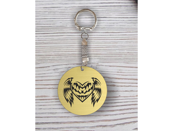 Брелок для влюбленных, на 14 февраля с гравировкой №7