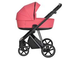 Коляска 2в1 Roan Sol Luxury Viva Magenta/Nikiel (руч.Черная)