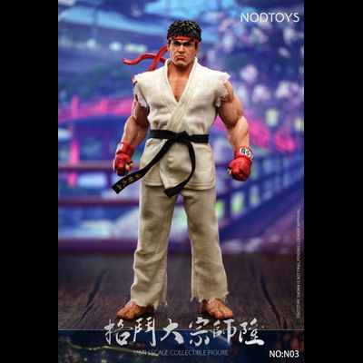 ПРЕДЗАКАЗ - Рю (серия Street Fighter) - Коллекционная фигурка 1/6 Fighting Grandmaster Ryu (NOD-N03) - NODTOYS ?ЦЕНА: 24500 РУБ.?