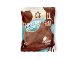 (FitKit) Protein chocolate cookie - (50 гр) - (банановый десерт)