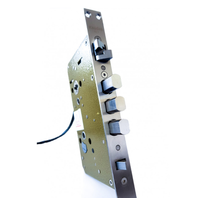 Врезной электронный дверной замок Kaadas K9-5W Black с отпечатком пальца