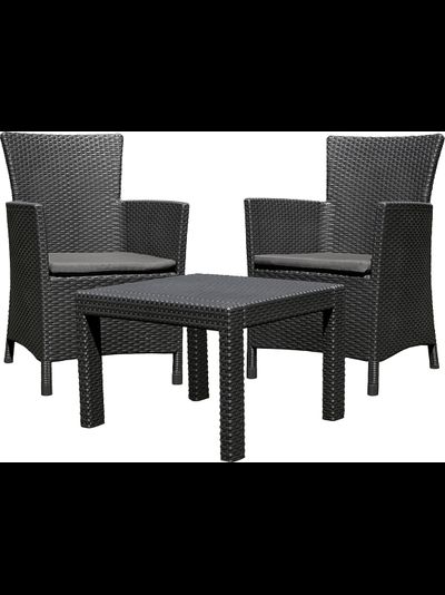 Комплект мебели Розарио балкон графит