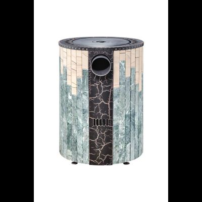 Печь отопительно-варочная Нелжа Змеевик Окаменевшее дерево