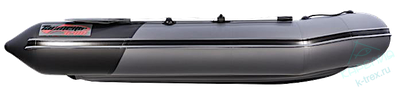 Лодка ПВХ Мастер Лодок Таймень NX3200НДНД "Комби" Графит / Чёрный