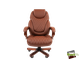 Офисное кресло Chairman 406 Россия экопремиум коричневое N