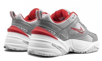 Nike M2K Tekno (серые с красным)