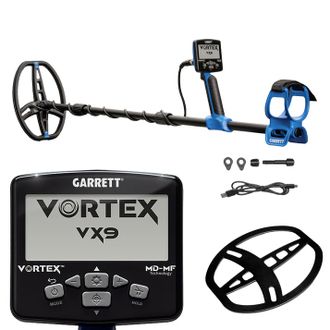 Garrett VORTEX VX9 koos 8.5x11 RAIDER otsimispooliga