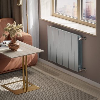 Royal Thermo PianoForte 500 Silver Satin - 10 секций (1,8 кВт)