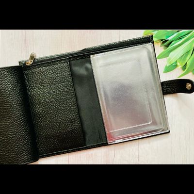 5В1! Обложка для авто документов, плюс отдел для паспорта, кошелёк на молнии, карман для купюр, отделы для карт и визиток, на заклёпке