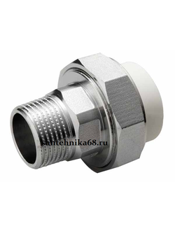 Муфта PP-R разъемная с наружной резьбой Pro-Aqua