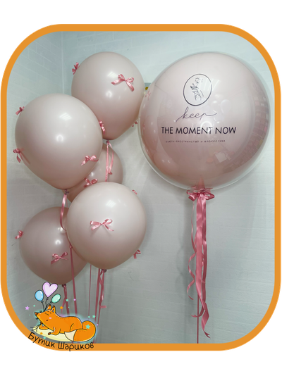 Набор «Пыльно-розовые бантики»