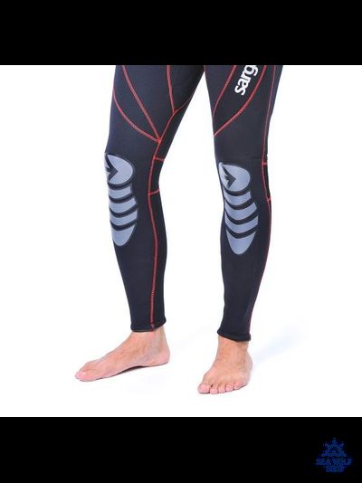 Гидрокостюм неопрен 3мм Sargan &quot;NERO&quot; Long men р.L