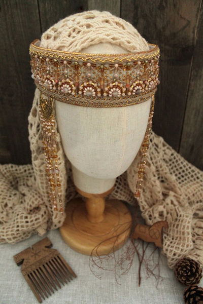 Очелье "Медовые реки"