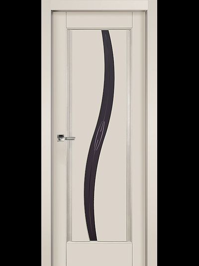 Дверь из ольхи Соло, цвет слоновая кость