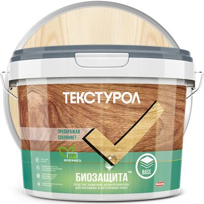 Грунт-антисептик для дерева ТЕКСТУРОЛ Биозащита PRO 10 л