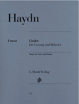 Haydn Songs for Voice and Piano