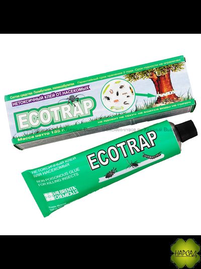 КЛЕЙ ОТ НАСЕКОМЫХ Ecotrap (135 г) НЕТОКСИЧНЫЙ