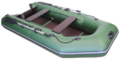 МОТОРНАЯ ЛОДКА АКВА 2900 С (СТАЦИОНАРНЫЙ ТРАНЕЦ, СЛАНЬ-КНИЖКА)