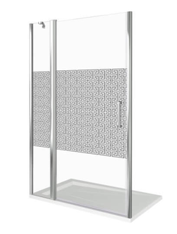 Душевое ограждение BAS Good Door FANTASY WTW-130-F-CH 130 см