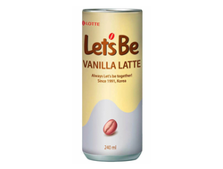 Напиток кофейный "VANILA LATTE" ж/б 240мл