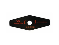 Нож 2-лопастной для мотокосы 230мм*2мм*25.4мм VILLARTEC